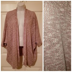 Painted Threads Purple Sweater Cardigan